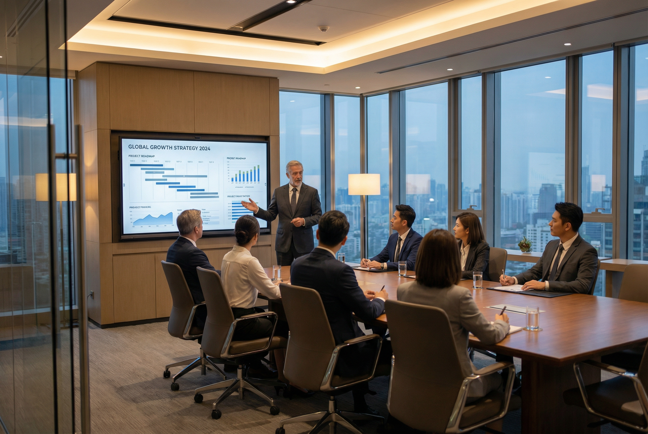 Strategie-Workshop im Boardroom – Dr. Jörg Klein